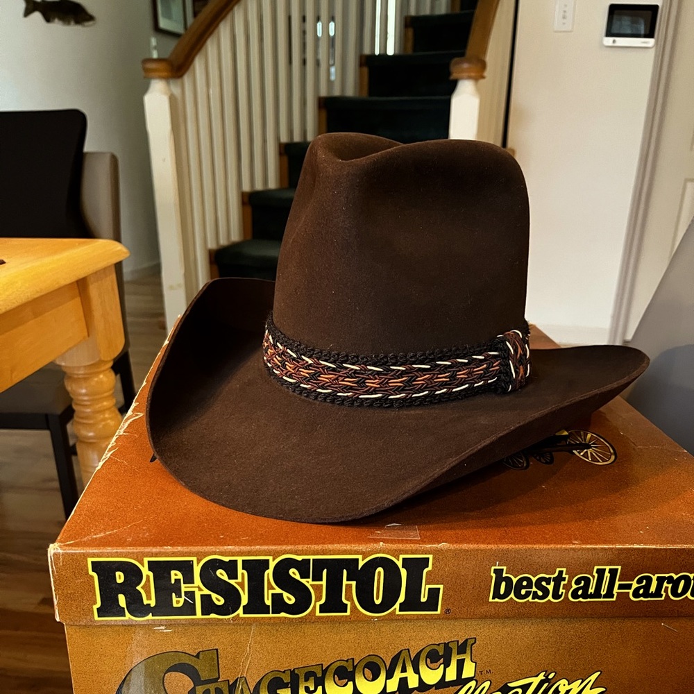 Original Resistol Comanche felt hat